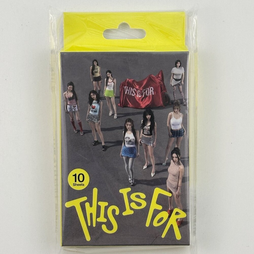 TWICE - THIS IS FOR - Polaroid Version (Is ver.) Official
